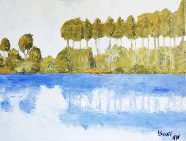 Lac de Margon 1 60x45