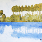 Lac de Margon 1 60x45